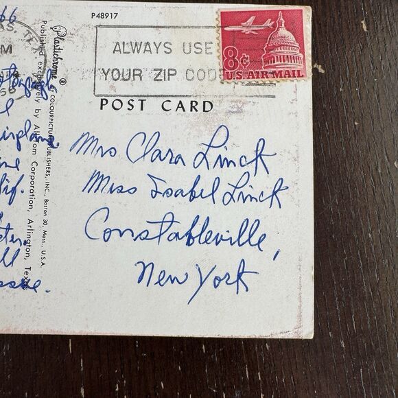 Postcard From Time Magazine Photographer Covering Vertical  Flight & Helicopter - Picture 4 of 4